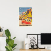 Poster Vintage voyage - Allemagne (Bureau à domicile)