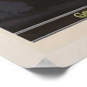 Poster Vintage voyage allemand (Coin)