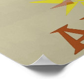 Poster Vintage voyage Arizona Poster (Coin)