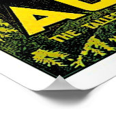 Poster Vintage voyage Au (Coin)