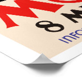 Poster Vintage voyage Australie Morialta (Coin)