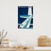 Poster Vintage voyage australien (Cuisine)