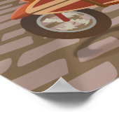 Poster Vintage voyage Bali (Coin)