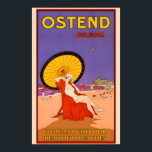 Poster Vintage voyage Belgique-Ostende<br><div class="desc">Apportez la beauté et l'aventure des destinations mondiales dans votre espace avec nos affiches de voyage dynamiques. Chaque affiche saisit l'essence des villes emblématiques, des paysages sereins et des monuments culturels, offrant une fenêtre sur le monde depuis le confort de votre maison. Imprimées sur du papier de qualité supérieure aux...</div>