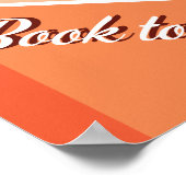 Poster Vintage voyage Casablanca (Coin)