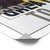 Poster Vintage voyage Cornwall Angleterre (Coin)