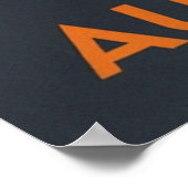 Poster Vintage voyage d'Adelaide Australie (Coin)