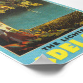 Poster Vintage voyage d'Adelaide Australie (Coin)