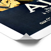 Poster Vintage voyage d'Algérie (Coin)