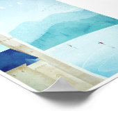 Poster Vintage voyage de Bavière (Coin)