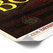 Poster Vintage voyage de Bologne (Coin)