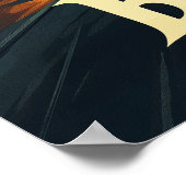 Poster Vintage voyage de Boston (Coin)