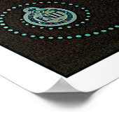 Poster Vintage voyage de Capri Italie (Coin)