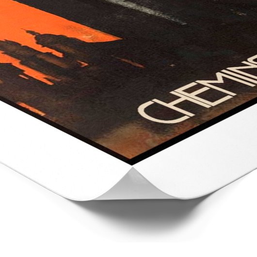 Poster Vintage voyage de Cracovie (Coin)