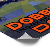 Poster Vintage voyage de Dobbiaco Toblach Italie (Coin)