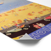 Poster Vintage voyage de Hollande (Coin)