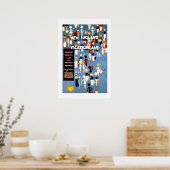 Poster Vintage voyage de la Nouvelle-Angleterre (Cuisine)