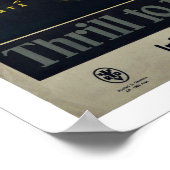 Poster Vintage voyage de l'Allemagne romantique (Coin)