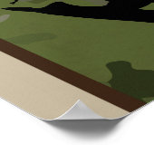 Poster Vintage voyage de Madagascar (Coin)