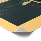 Poster Vintage voyage de New York (Coin)