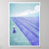 Poster Vintage voyage de Provence (Devant)