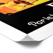 Poster Vintage voyage de Rome (Coin)