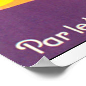 Poster Vintage voyage de Rome (Coin)