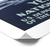 Poster Vintage voyage de Yellowstone (Coin)