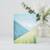 Poster Vintage voyage des Pyrénées - Carte postale (Debout devant)