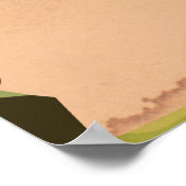 Poster Vintage voyage d'Oman (Coin)