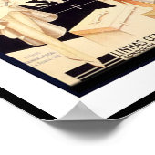 Poster Vintage voyage du Brésil (Coin)