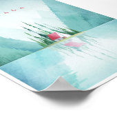 Poster Vintage voyage du Canada (Coin)