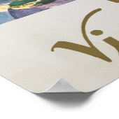 Poster Vintage voyage du Pérou des Incas (Coin)