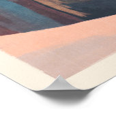 Poster Vintage voyage du phare de Sydney, Australi (Coin)