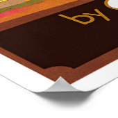 Poster Vintage voyage écossais (Coin)