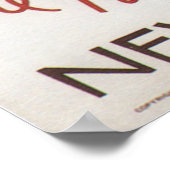 Poster Vintage voyage - Empire State Express Train (Coin)