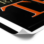 Poster Vintage voyage En Train (Coin)