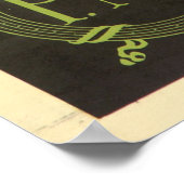 Poster Vintage voyage - Espagne Santander (Coin)