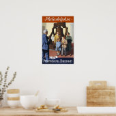 Poster Vintage voyage - États-Unis (Cuisine)