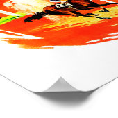 Poster Vintage voyage Floride (Coin)