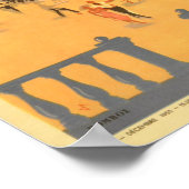 Poster Vintage voyage - Grèce (Coin)
