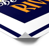 Poster Vintage voyage "Hong Kong" (Coin)