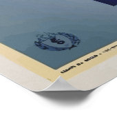 Poster Vintage voyage Italie (Coin)