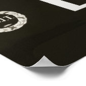 Poster Vintage voyage Italie - Lac de Garde (Coin)