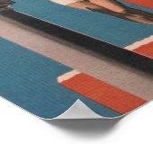 Poster Vintage voyage italien (Coin)