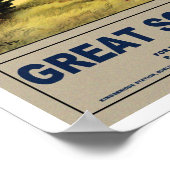 Poster Vintage voyage Killarney Irlande (Coin)