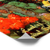 Poster Vintage voyage Mexique (Coin)