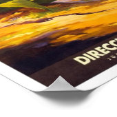 Poster Vintage voyage Mexique 2 (Coin)