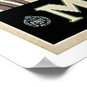 Poster Vintage voyage Milano Milan Italie (Coin)