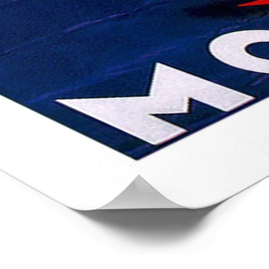 Poster Vintage voyage "Montevideo" (Coin)